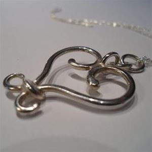 Necklace in silver