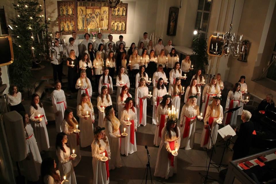 Luciafirande i Bollnäs kyrka