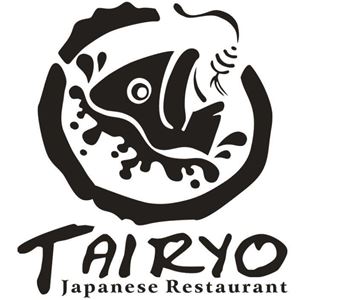 Logotype, vit bakgrund svart text, en fisk i vatten.