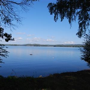 A big lake.