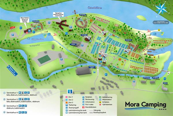 Mora Camping Karta | Karta