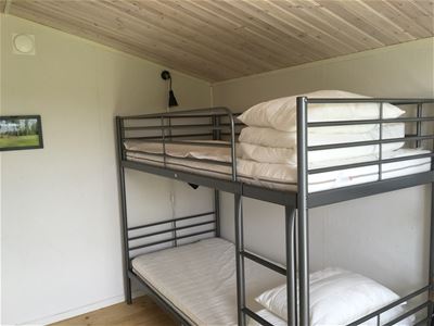 Interiörbild, våningssäng.