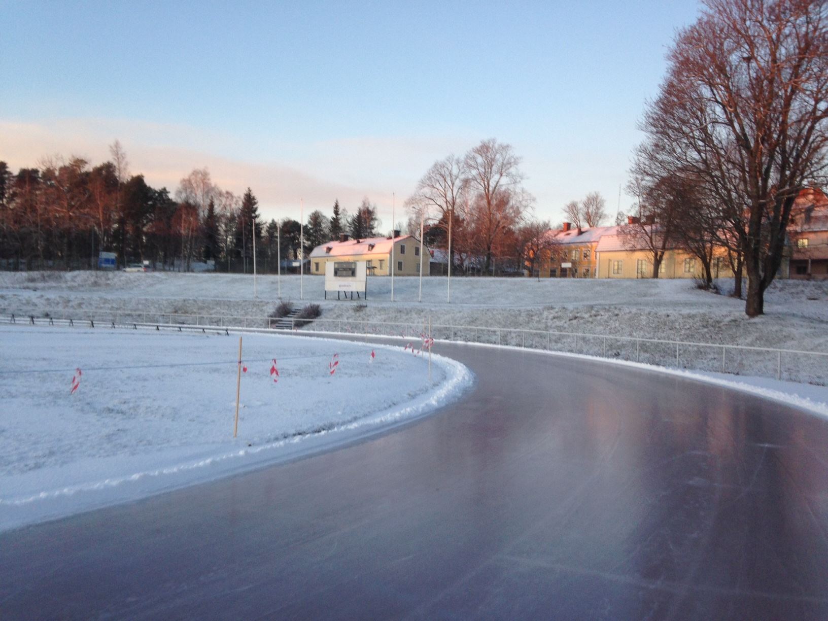 Isbana på Glysisvallen