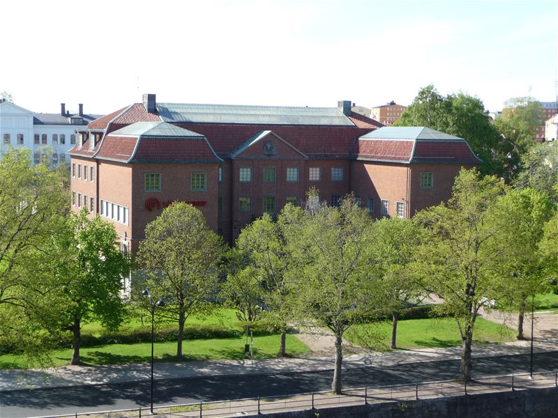 Länsmuseets byggnad på Söda Strandgatan 20 i Gävle.