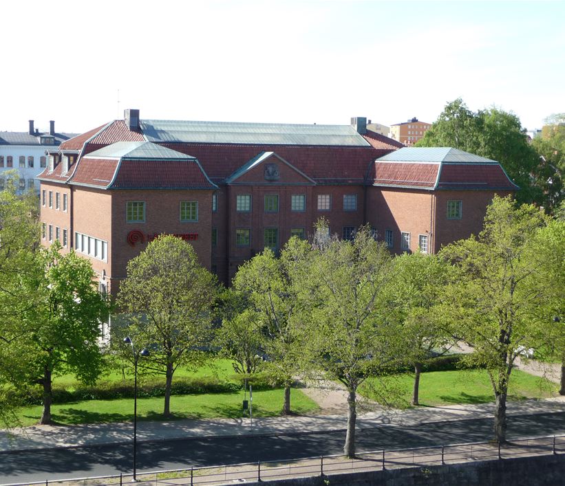 Länsmuseets byggnad på Söda Strandgatan 20 i Gävle.