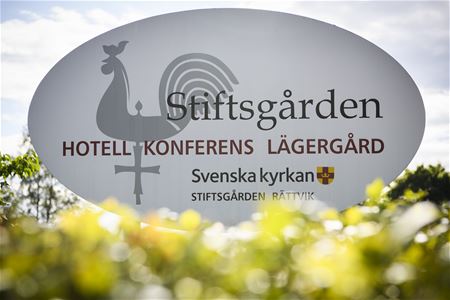 A Sign to Stiftsgarden.