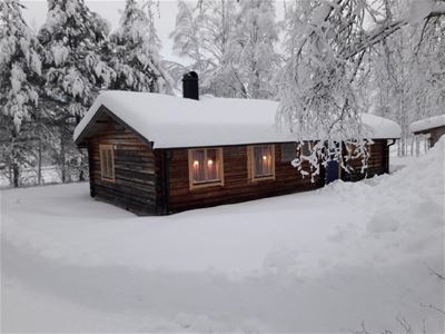 Exterior of a cottage in Särna.