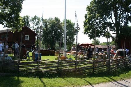 Free market in Ludvika Gammelgard.