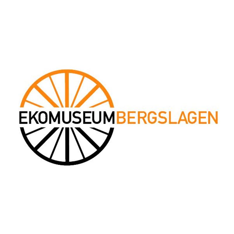 The logo of Ekomuseum Bergslagen.