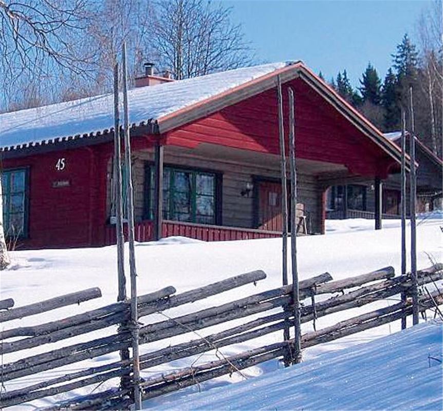 Exterior of a cottage.