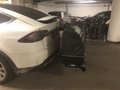 Backside of car