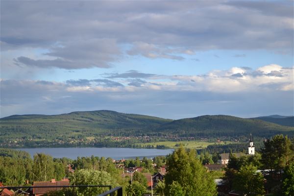 View over lake Siljan.  