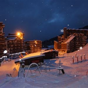 3 pièces + cabine, 9 personnes skis aux pieds / Grand bois A1112 (Montagne) / Séjour Sérénité