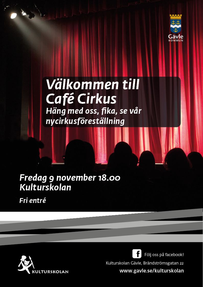 Café Cirkus på Kulturskolan