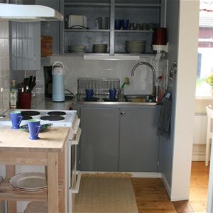 Simple kitchen.