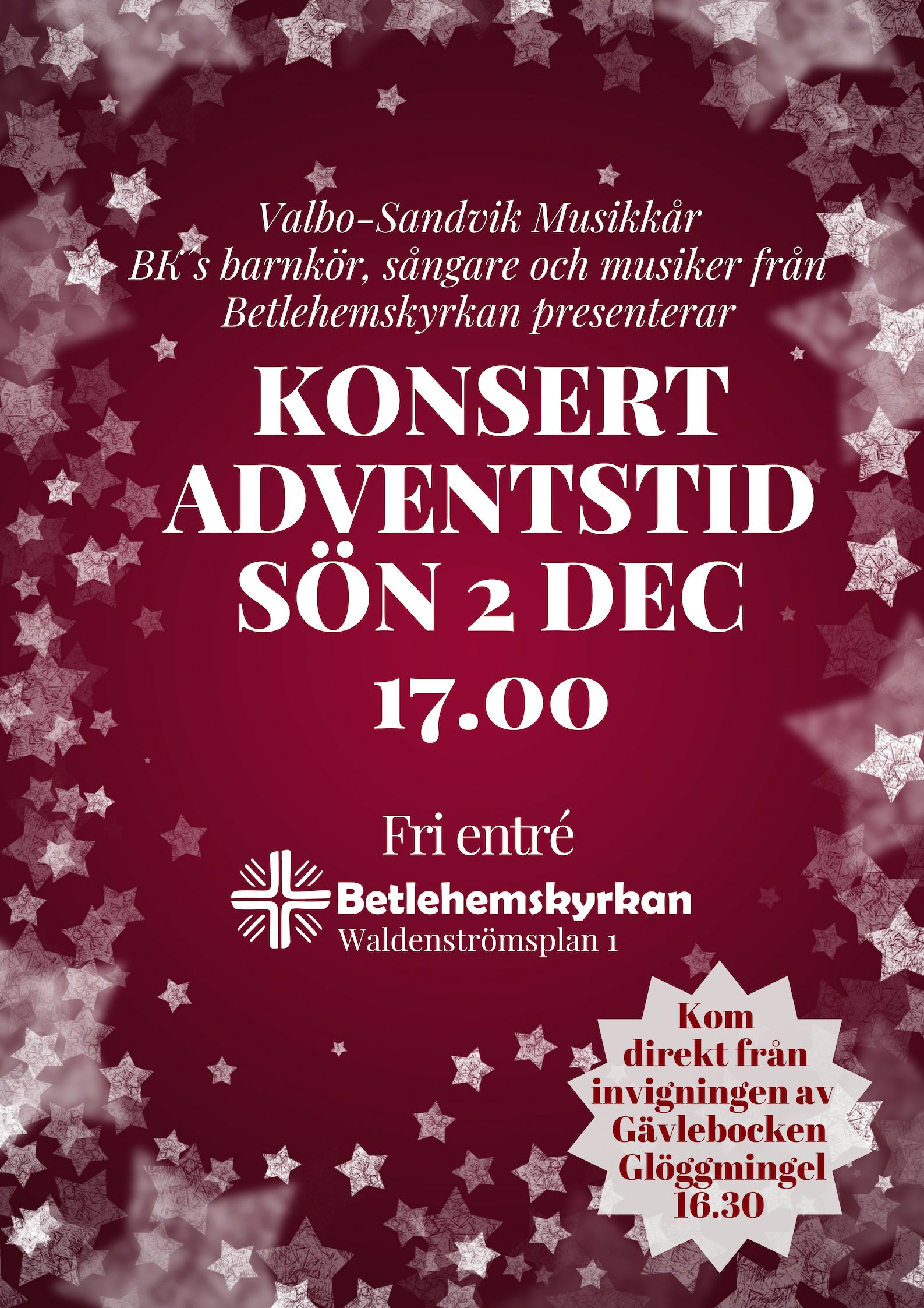 Konsert Adventstid