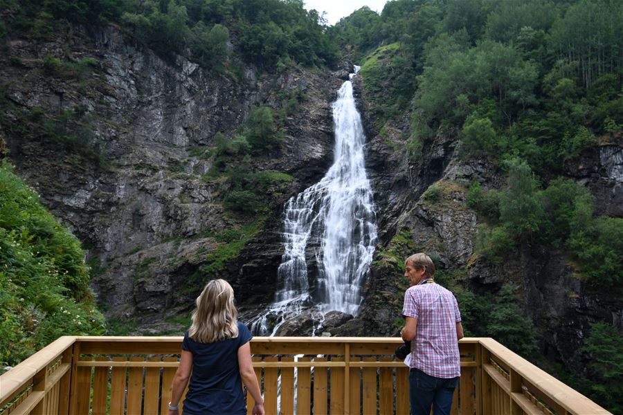 Sivlefossen Waterfall