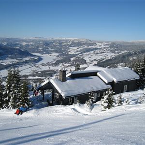 Alpine ski race for kids