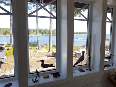 stuga, att hyra, lönnångersfjärden, hälsingland, nordanstig, sverige