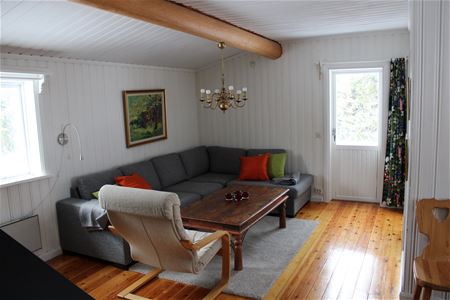 Sofa in the living room.