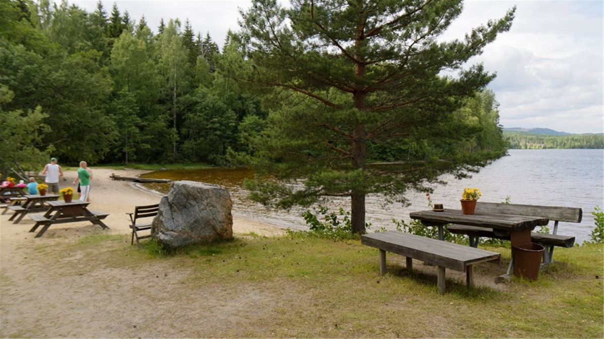 Långbobadet - Lake swimming, Playa de Långbo image 1