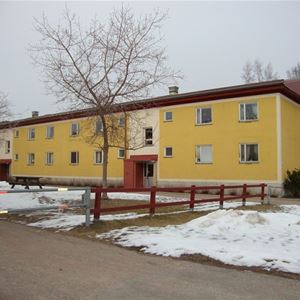 Vasaloppslogi. Lägenhet M158, Monumentsvägen, Mora