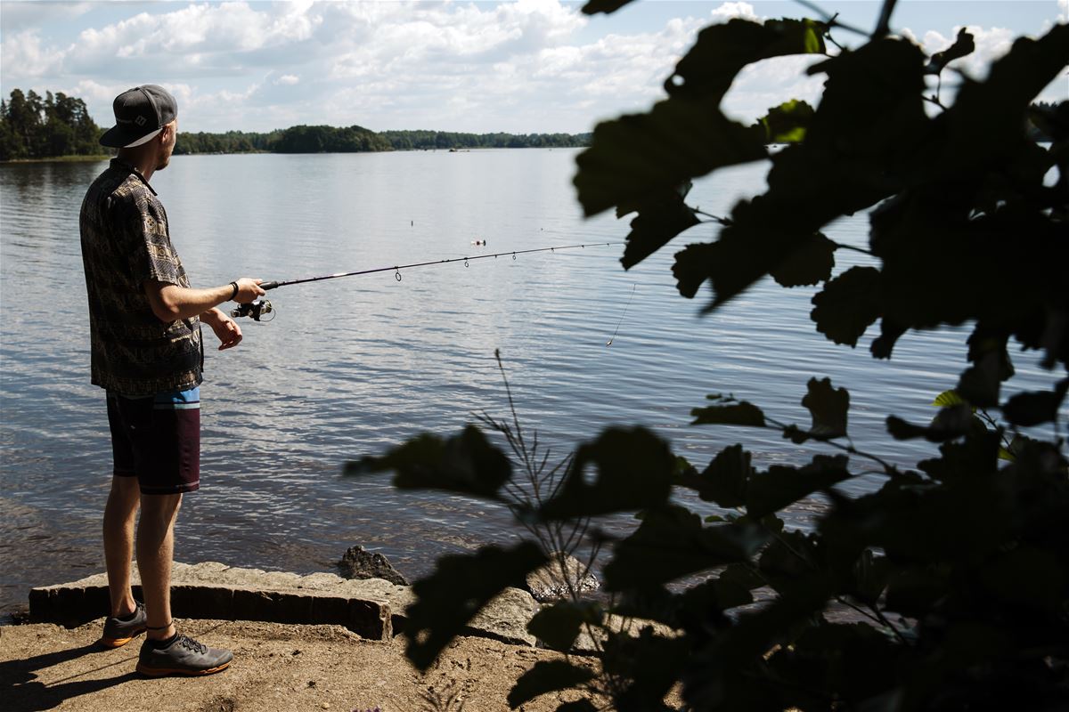 Fishing in Spånen image 1