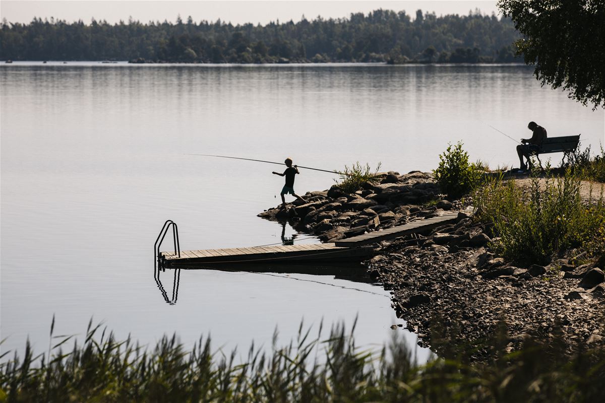 Fiske i Rymmen, Lyen, Hultasjön, Svartsjön, Feresjön, Flaken med flera image 1