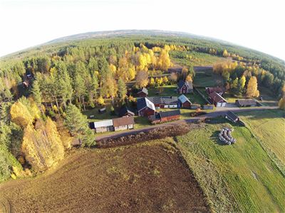 Tallhed Stugor from above.