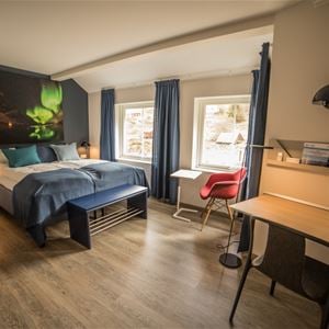 Double rooms at Koppangen Brygger