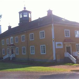 Exterior of the Hotel in Insjön.