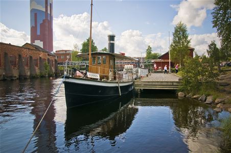 The port of Smedjebacken.