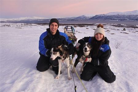 Kos med huskiene