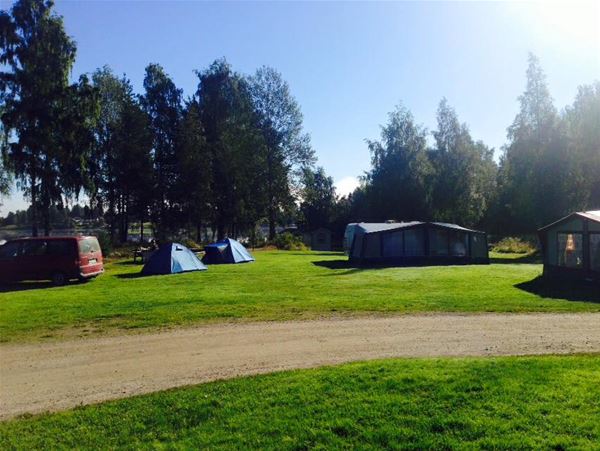 Delsbo Camping Husvagnsplatser Stugor Hälsingland 