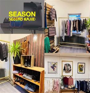 Clothes in the shop.