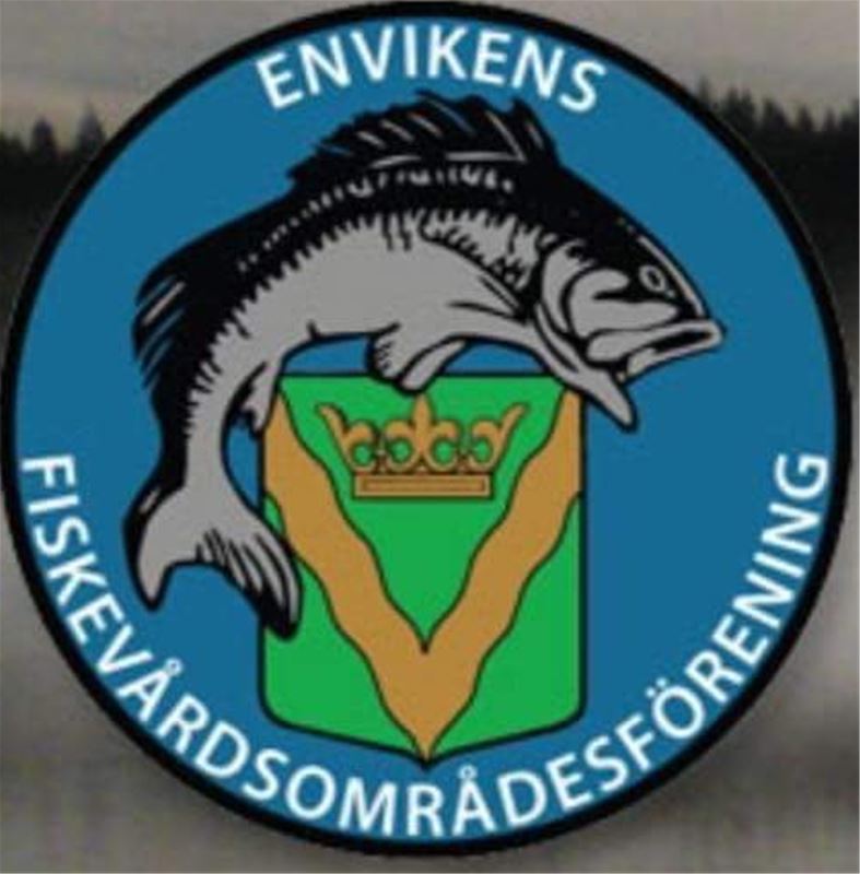 Logotype Envikens Fiskevårdsområdesförening.