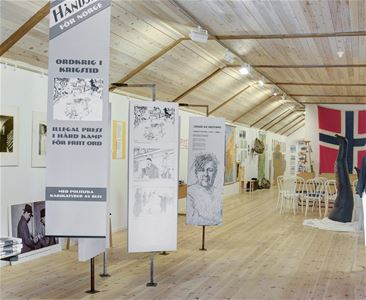 Utställning i muséet.