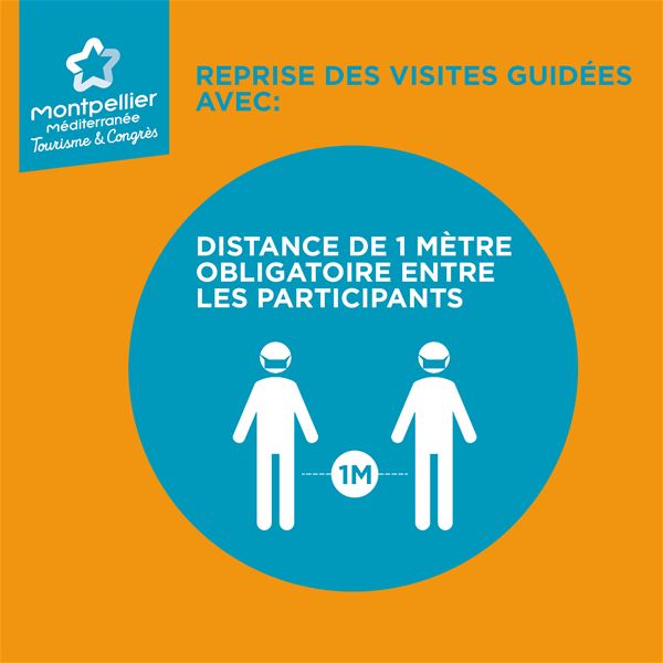 French guided tour: "Montpellier de places en placettes"