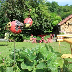 The eco-lodge of La Bicyclette Fleurie