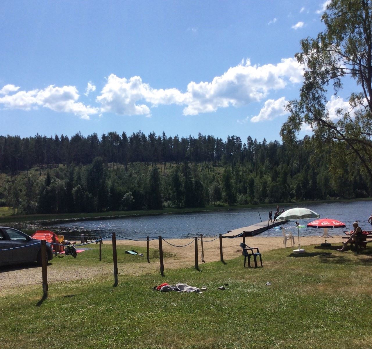 Håcksta badet i Jättendal