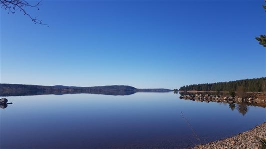 View of lake.