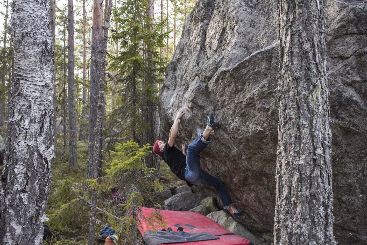Klättring i Sörfjärden