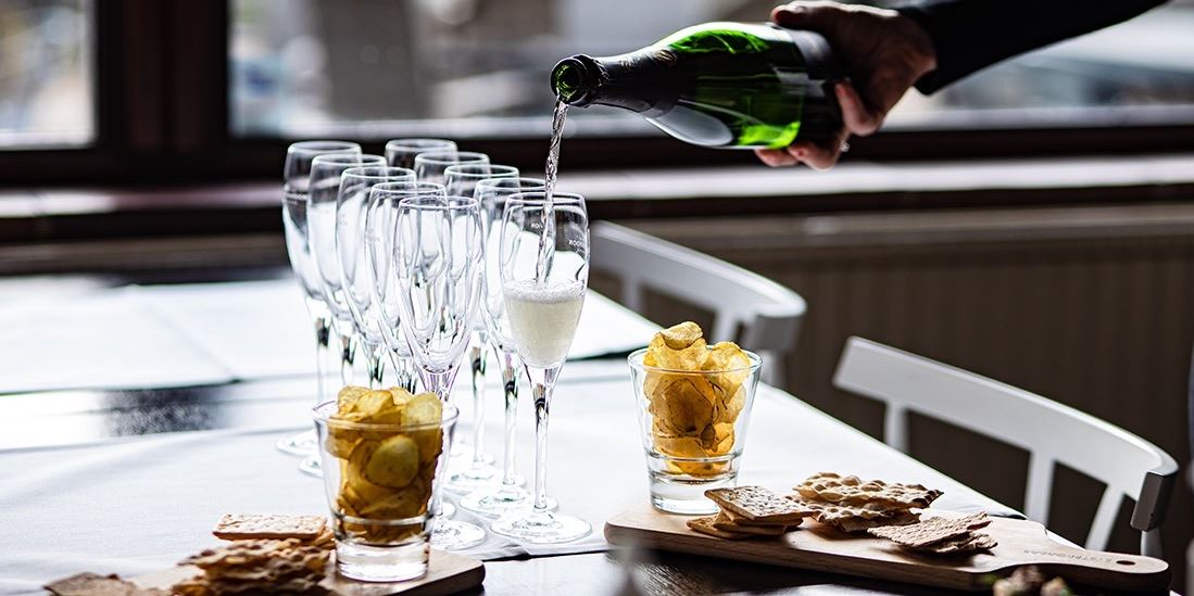 Champagneprovning i Stockholm 
