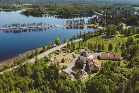 Flygfoto rakt uppifrån.
