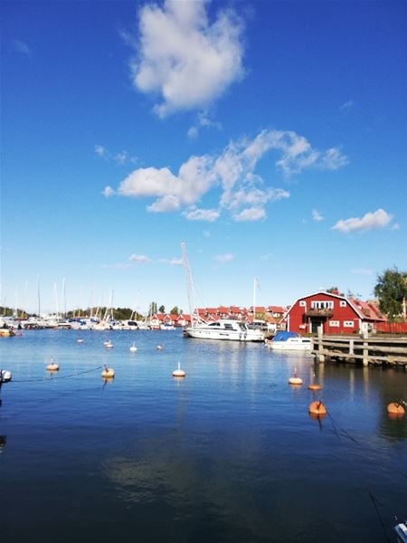 Guest harbour at Herrängs Marina 