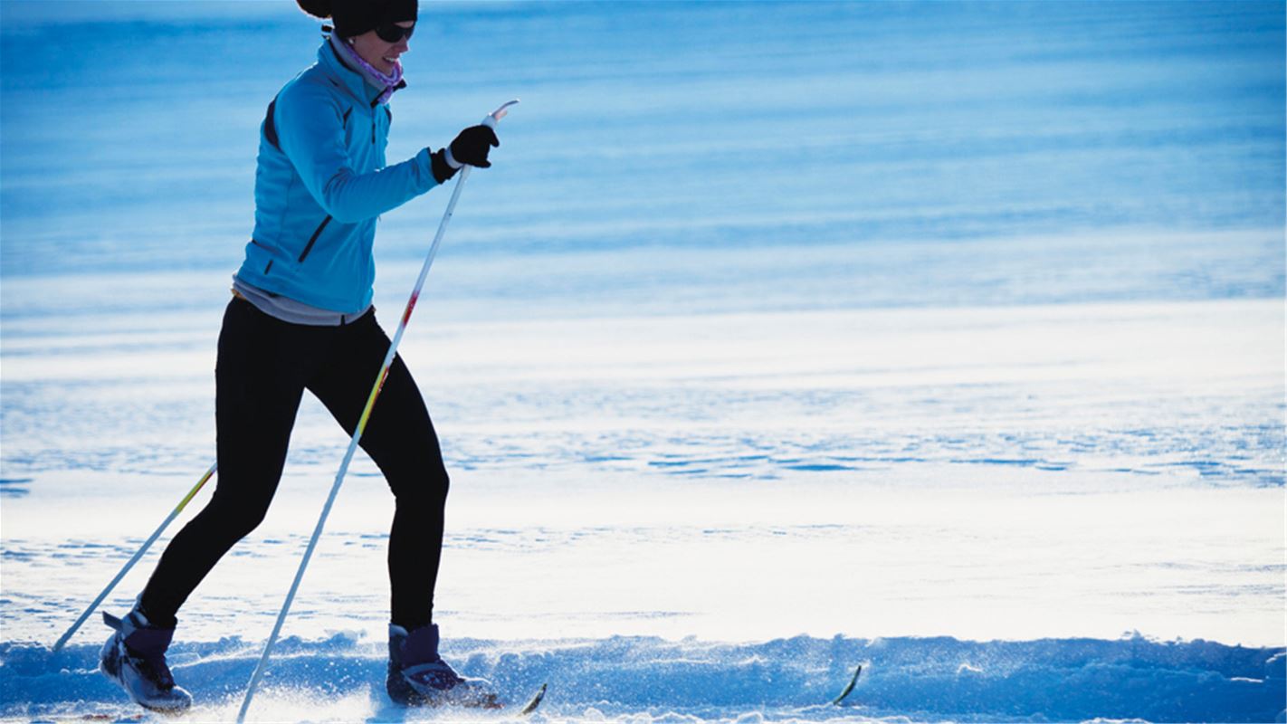 Cross-country skiers.