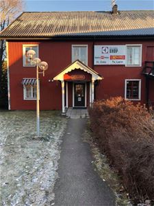 Exteriör butik i Bergsjö