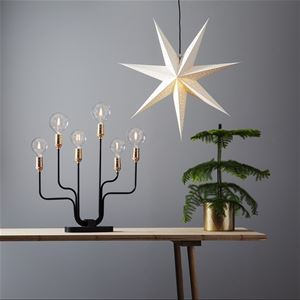 Eljjustake, adventsstjärna på ett brod