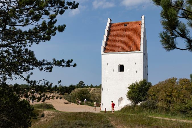 den tilsandede kirke Hotel marie Skagen