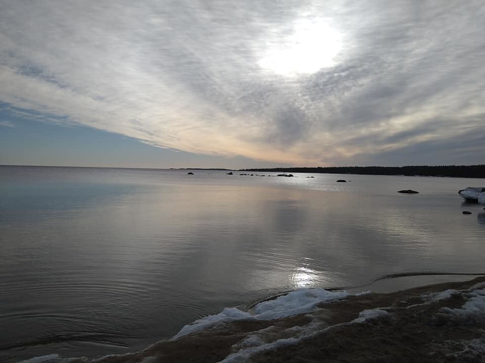 Mitt Sörfjärden - fiskbod och bastuflotte